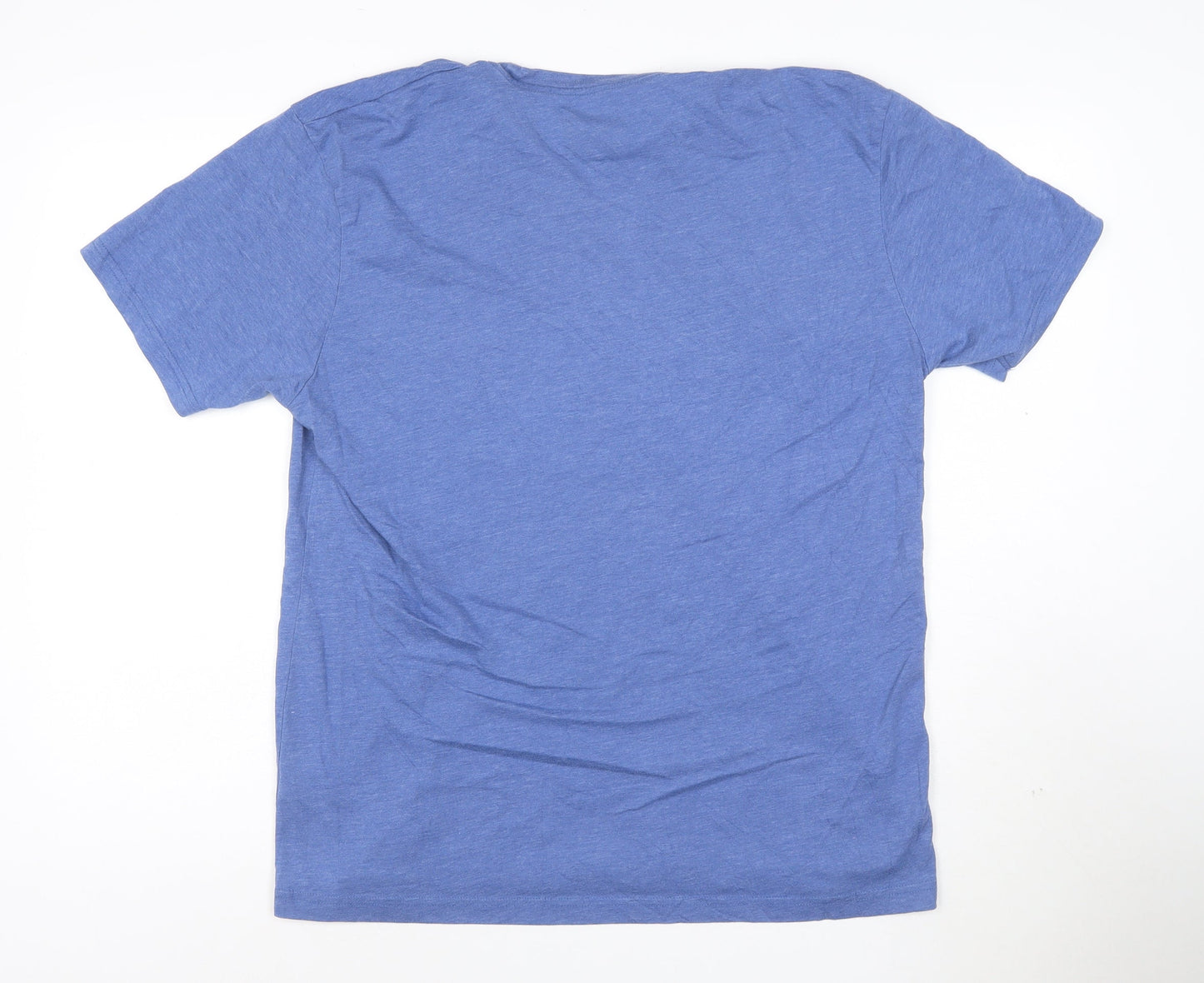 Marvel Men’s Blue Spider-Man Graphic T-Shirt Size M Regular Fit