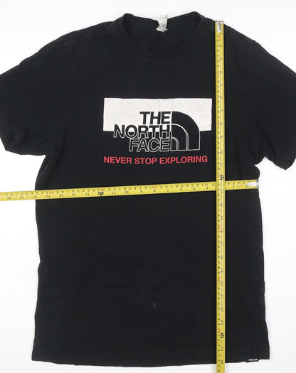 The North Face Men's Black Small Graphic Outdoor T-Shirt