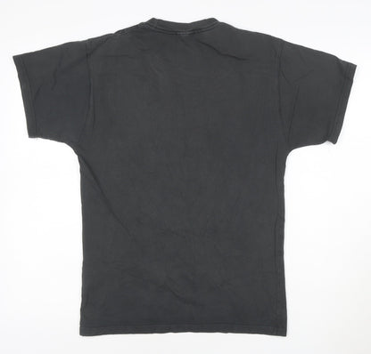 Nike Men's Black XS Sports Logo Crew Neck Cotton T-Shirt