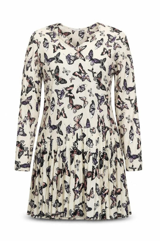 Marks & Spencer Women’s Multicoloured Size 16 Butterfly Fit & Flare Dress