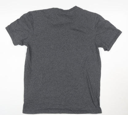 Adidas Unisex Grey Climalite Skateboarding T-Shirt Size M