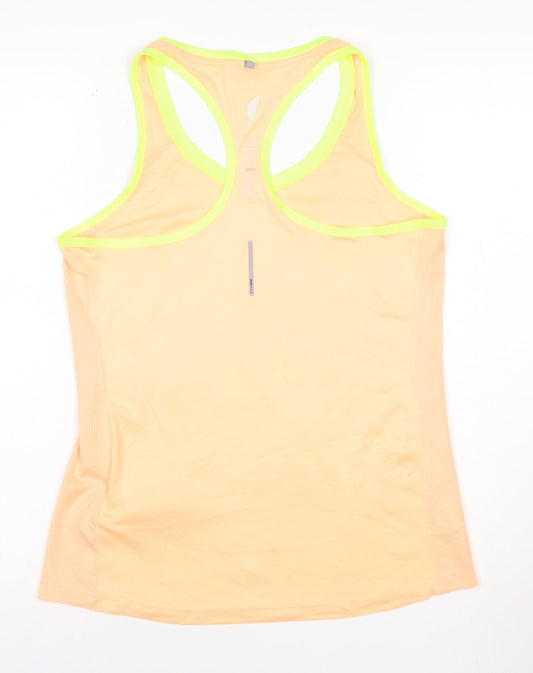 Nike Womens Orange Dri-Fit Running Tank Top Medium