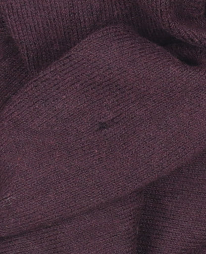 Oasis Womens Brown Shift Knit Dress Size 10 Long Sleeve High Neck