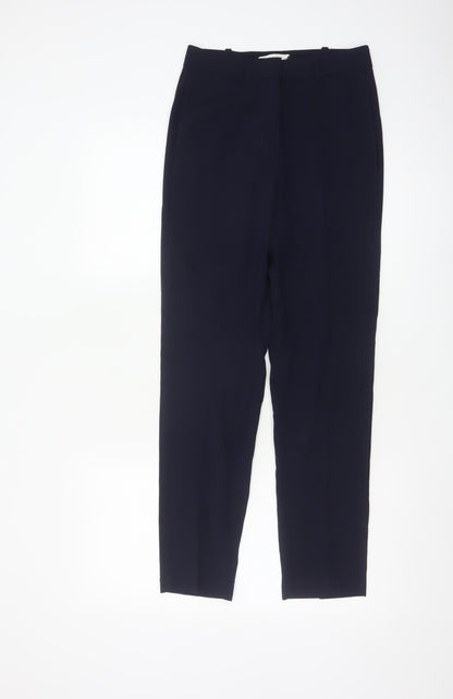 Marks and Spencer Women’s Blue Slim Straight Trousers Size 6