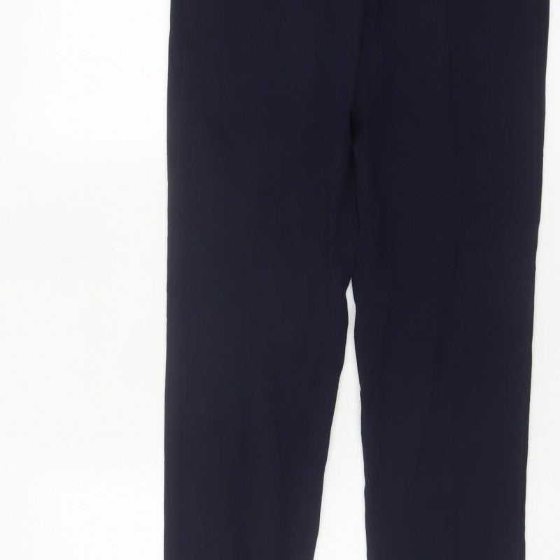 Marks and Spencer Women’s Blue Slim Straight Trousers Size 6