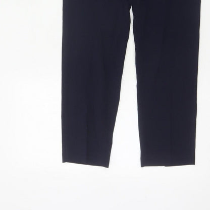 Marks and Spencer Women’s Blue Slim Straight Trousers Size 6
