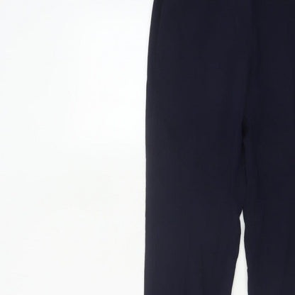 Marks and Spencer Women’s Blue Slim Straight Trousers Size 6