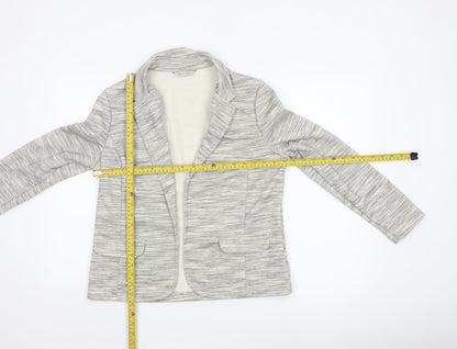Marks and Spencer Women’s Grey Regular Blazer Size 14