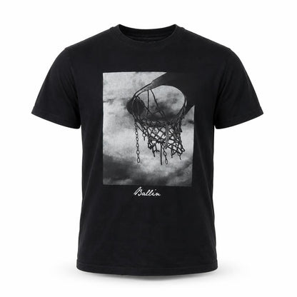 Mister Tee Men's Black Graphic Crew Neck Short Sleeve T-Shirt Size M
