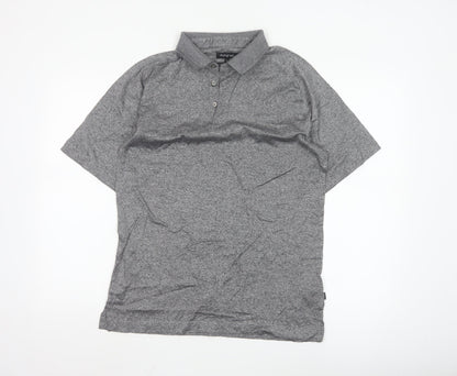Marks and Spencer Autograph Men’s Grey Supima Cotton Polo Shirt Size M