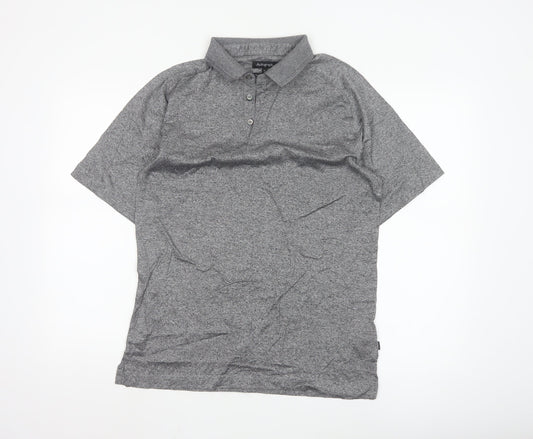 Marks and Spencer Autograph Men’s Grey Supima Cotton Polo Shirt Size M