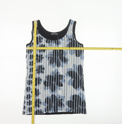 Sonia Rykiel Women’s Blue Floral Camisole Tank Top L