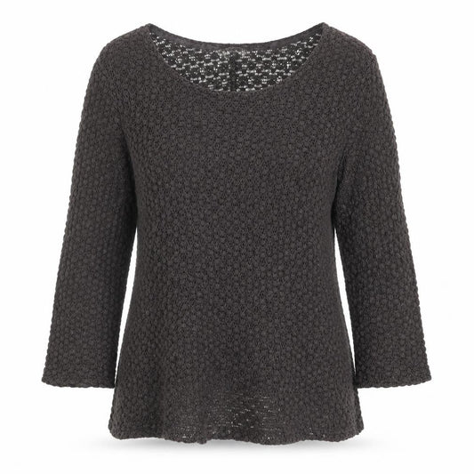 FatFace Women Brown Knit Cotton Pullover Jumper Size 14