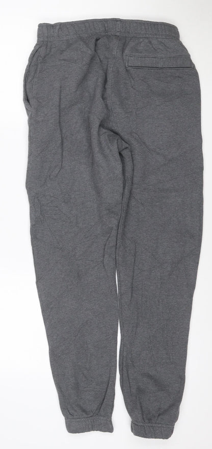 Nike Men's Grey Jogger Sweatpants Small Regular Fit Cotton Blend