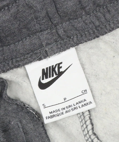 Nike Men's Grey Jogger Sweatpants Small Regular Fit Cotton Blend