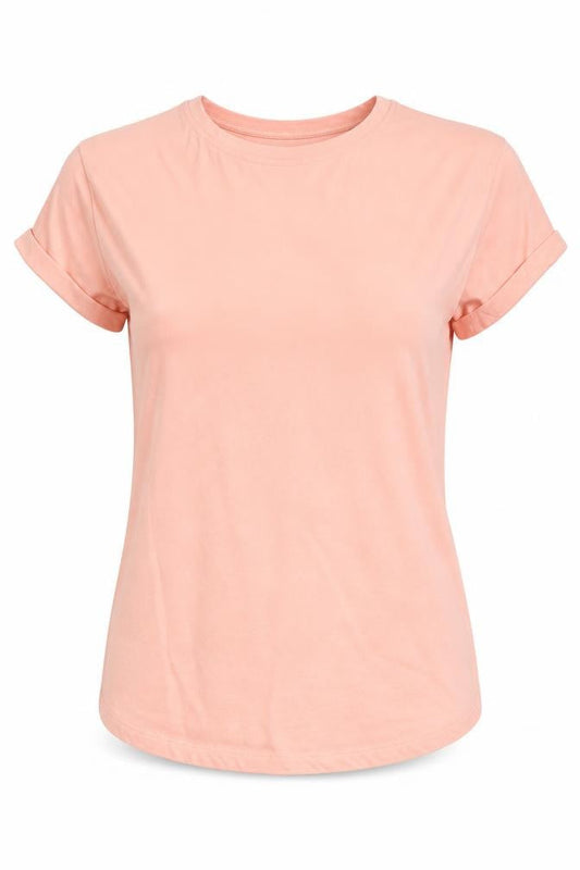 Diesel Womens Pink Cotton Basic T-Shirt Size S