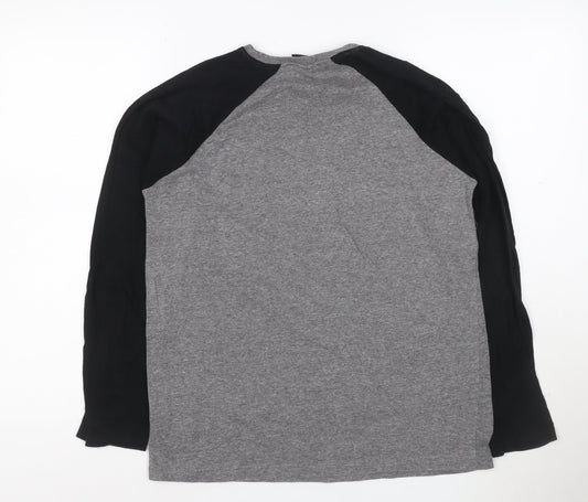 Call of Duty Men’s Grey Long Sleeve Graphic T-Shirt Size S