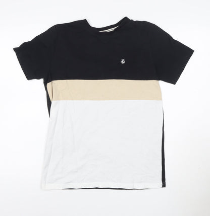 Blakeley Clothing Co. Men's Multicoloured Crew Neck Cotton T-Shirt Size S