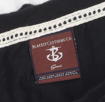 Blakeley Clothing Co. Men's Multicoloured Crew Neck Cotton T-Shirt Size S