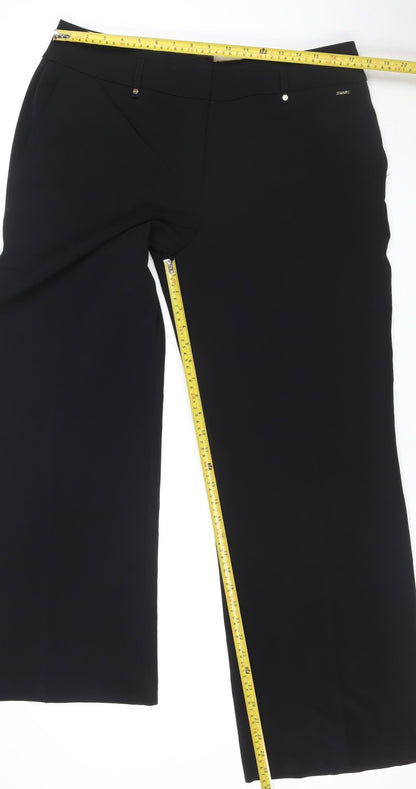 Marks and Spencer Women's Black Size 16 Dress Pants