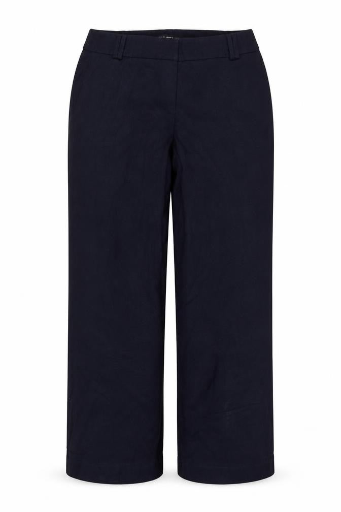 Next Women's Blue Regular Fit Trousers Size 14 Straight Leg