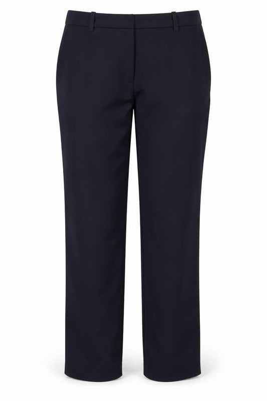 H&M Women’s Black Straight Leg Dress Pants Size 10 Formal Work Trousers