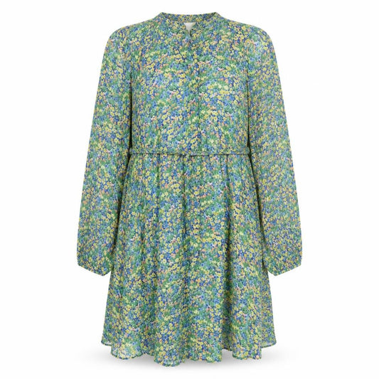 Marks & Spencer Women’s Multicoloured Floral A-Line Knee Length Dress Size 10
