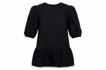 Warehouse Women’s Black Viscose Shift Dress Size 8 3/4 Sleeve