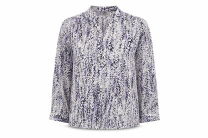 Pyrus Women’s Multicoloured Silk Tunic Blouse Size M