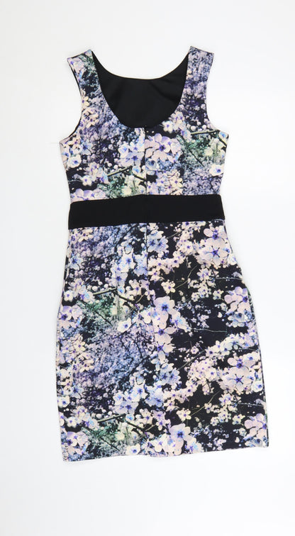 Coast Women’s Multicoloured Floral Bodycon Dress Size 10