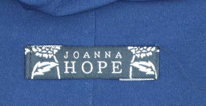 Joanna Hope Women's Blue Lace Midi Fit & Flare Dress Size 14