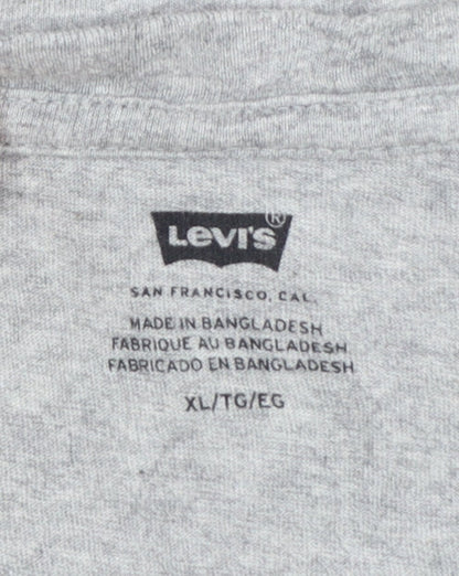 Levi's Mens Grey XL Logo Graphic Crew Neck T-Shirt