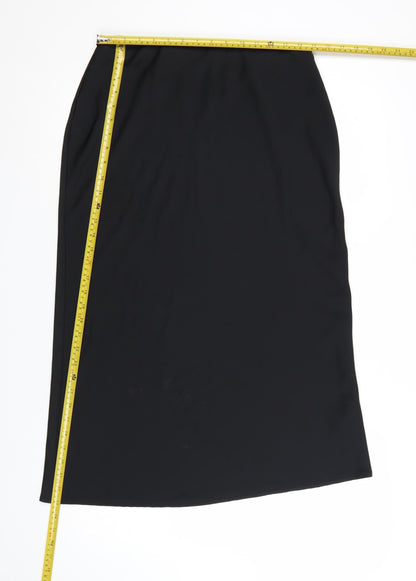 Red Herring Women’s Black Size 12 Pencil Midi Skirt