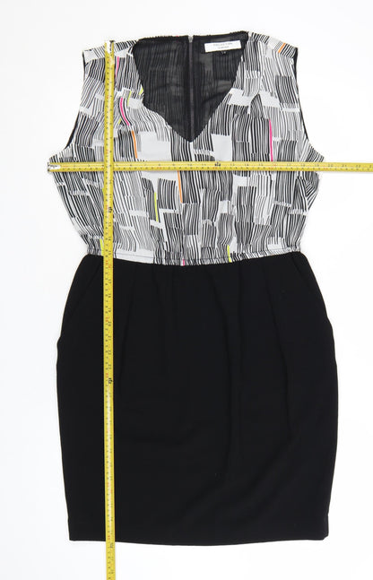 John Lewis Women’s Multicoloured Size 12 Sleeveless Sheath Dress
