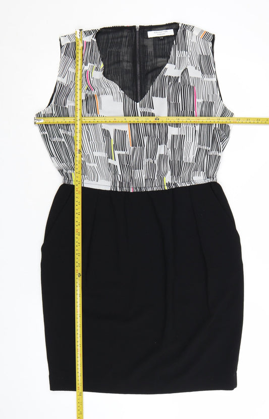 John Lewis Women’s Multicoloured Size 12 Sleeveless Sheath Dress