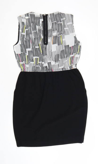 John Lewis Women’s Multicoloured Size 12 Sleeveless Sheath Dress