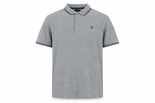 Burton Menswear London Grey Regular Fit Polo Shirt Size L