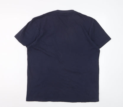 Ralph Lauren Polo Jeans Co. Men's Blue L Crew Neck T-Shirt