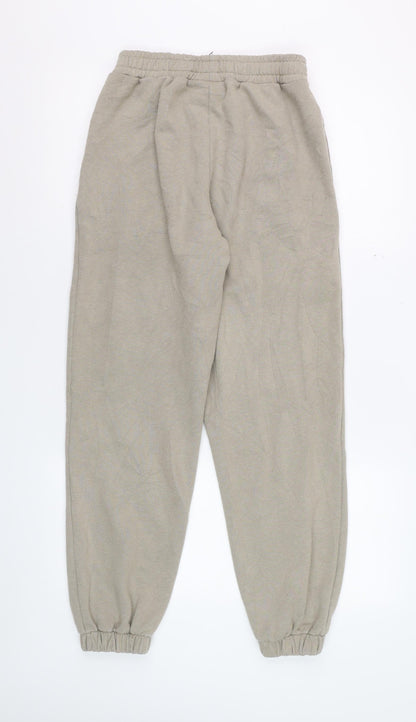 The Couture Club Women’s Beige Jogger Trousers XXS Elastic Waist