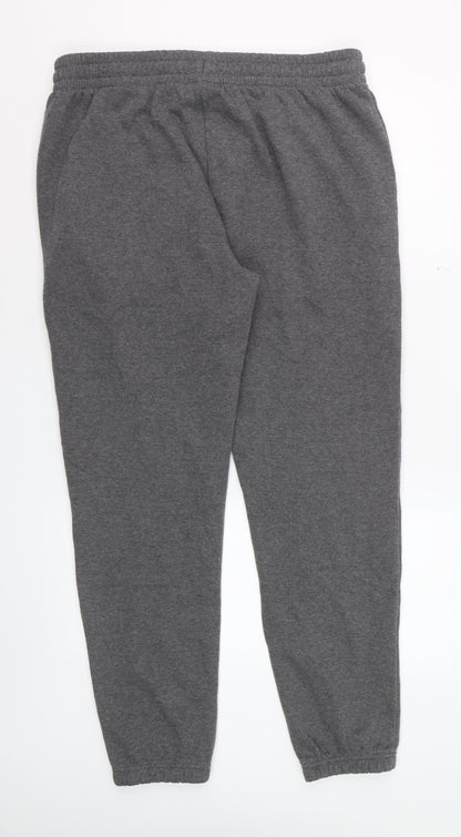 Manchester City Men Grey XL Jogger Trousers Fleece Lined