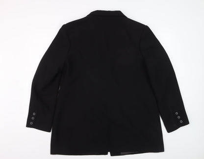 Joella Di Marco Women's Black Size 20 Single-Breasted Blazer