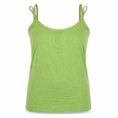 Next Women Green Camisole Tank Top Size 18 Viscose Stretch