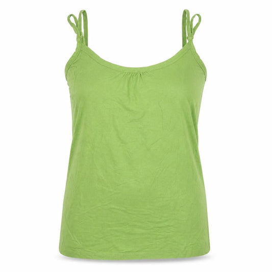 Next Women Green Camisole Tank Top Size 18 Viscose Stretch