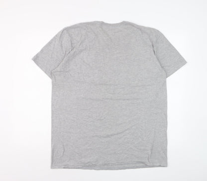 Marvel Avengers Infinity War Grey Graphic T-Shirt Men's XL