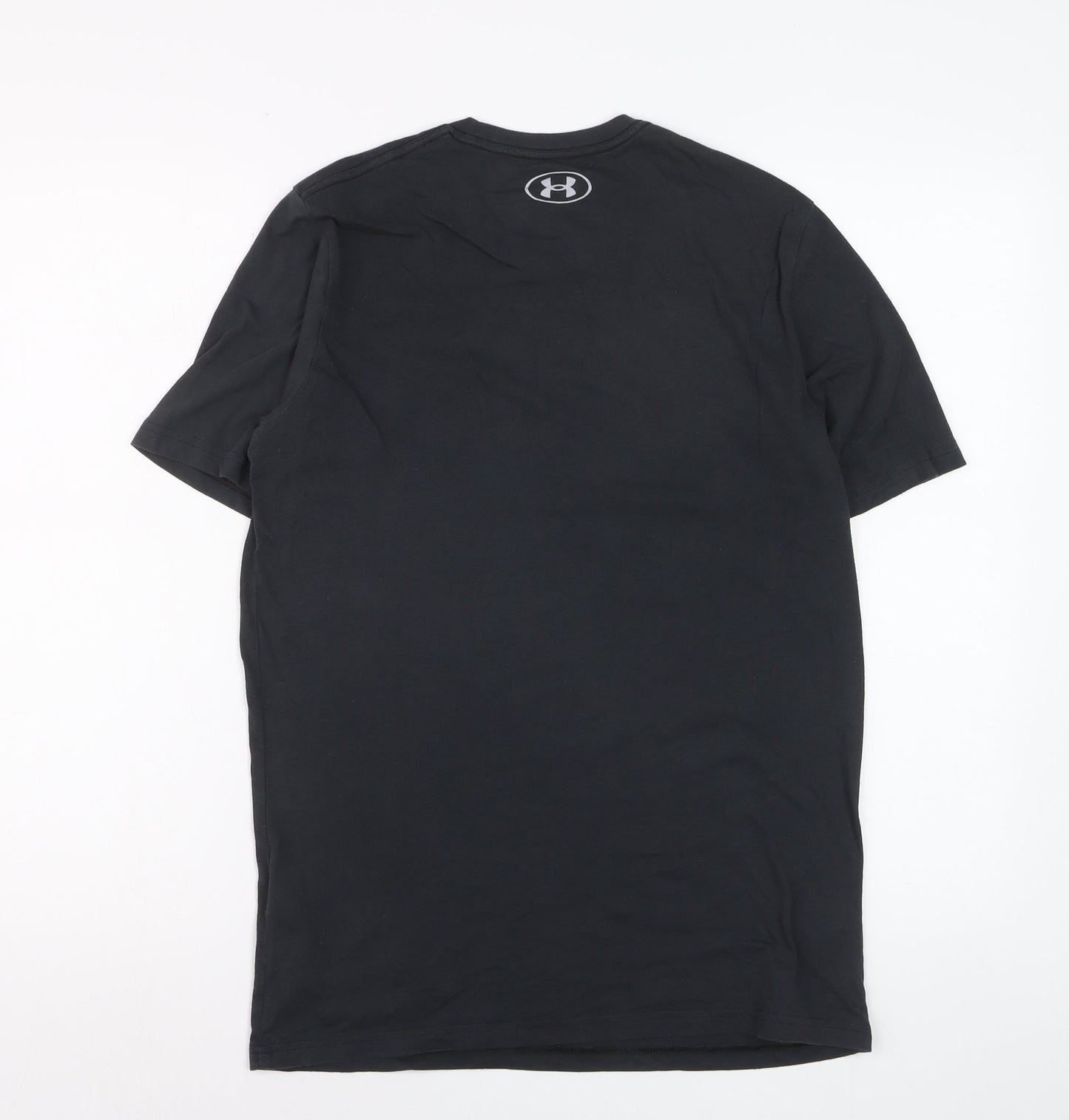 Under Armour Men's Black Small Relaxed Fit T-Shirt