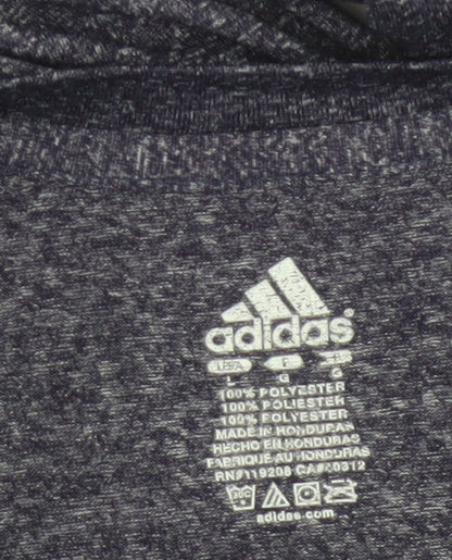 Adidas Men’s Blue Washington Basketball Long Sleeve Top Size L