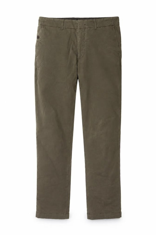 Jigsaw Men's Brown Chino Trousers Size 34 Regular Fit Cotton Blend