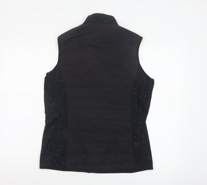 Marks and Spencer Womens Black Size 14 Quilted Bodywarmer