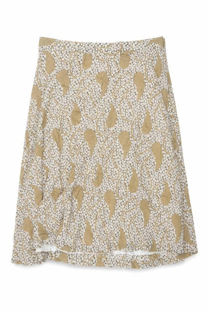 Marks and Spencer Women’s Beige Paisley A-Line Skirt Size 18