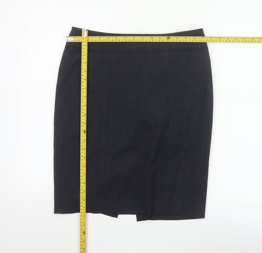 Next Women’s Black Knee Length Pencil Skirt Size 12